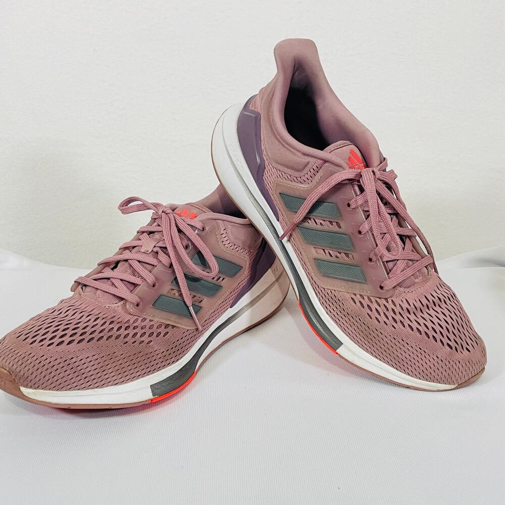 Adidas Bounce Running Sneakers Womens 10 Mauve Purple Shoes Trainers Sneakers